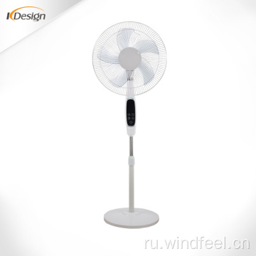 Тихий 16-дюймовый хороший брендовый напольный вентилятор простой комнатный круглый цокольный напольный вентилятор для спальни с таймером и дистанционным управлением
